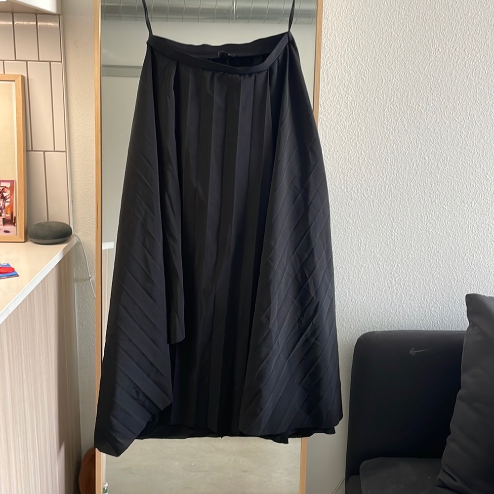 Cos Asymmetrical pleated skirt